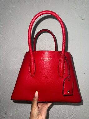 red kate spade bag